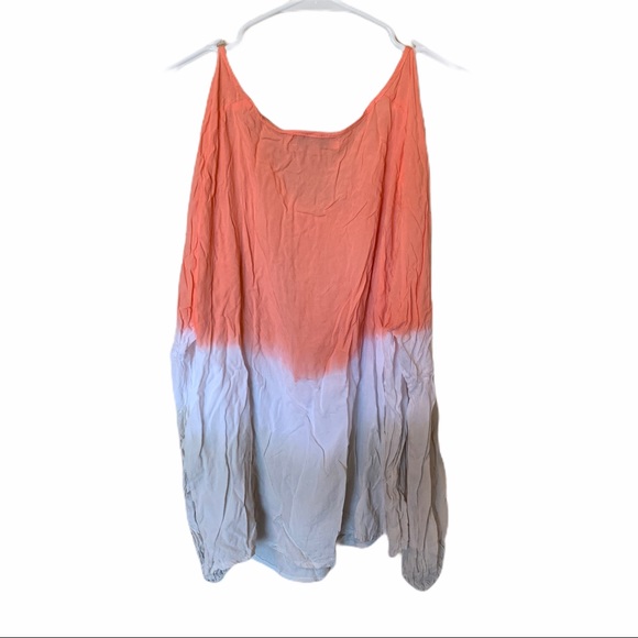 Angels by the sea cold shoulder ombré top large - Picture 3 of 4